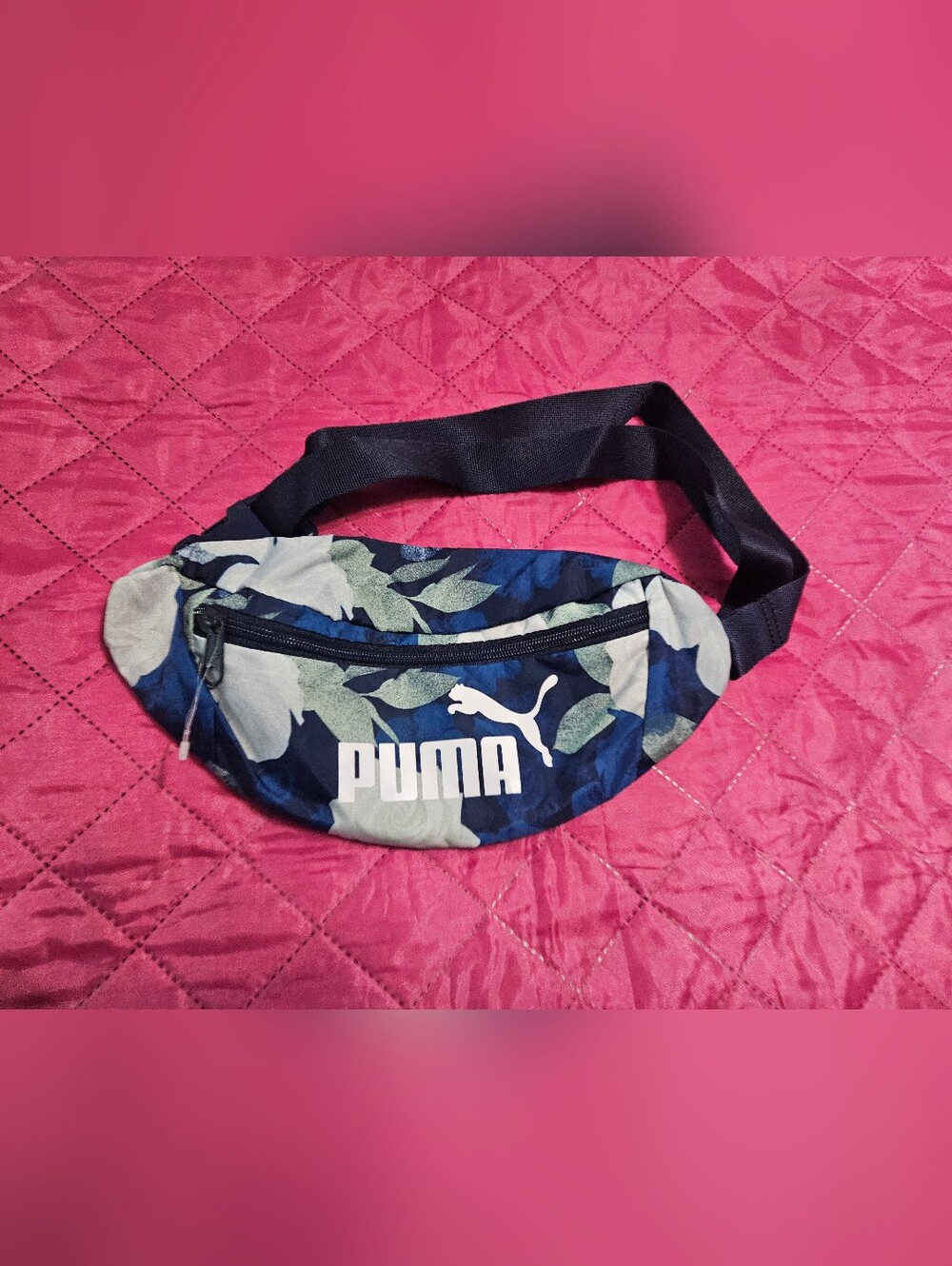 PUMA Floral Camo Fanny Pack